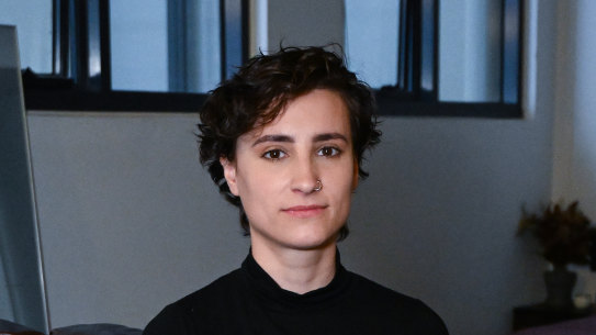 Emily Shoobridge has just rented a studio apartment after six months of couch-surfing. 