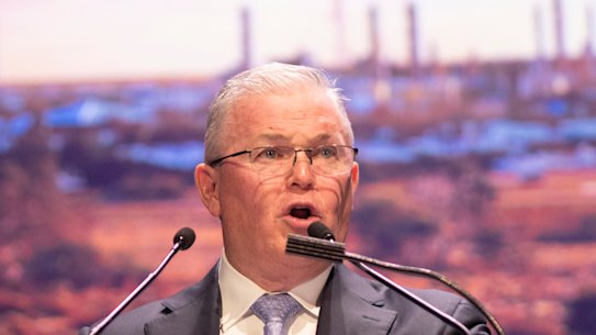 Santos managing director Kevin Gallagher.