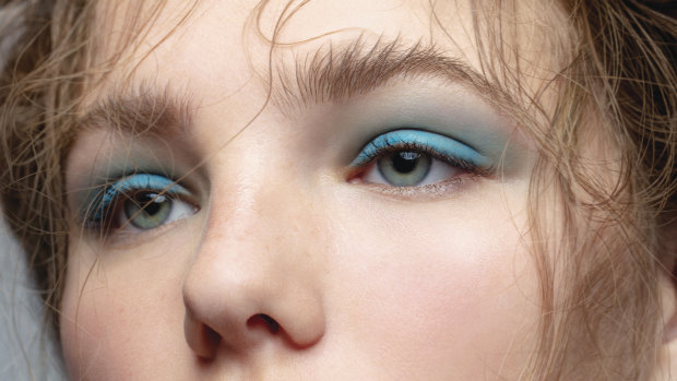 The 80s are back – along with blue eyeshadow. Here’s how to pull it off