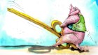 As former Liberal federal treasurer Peter Costello points out, the weak rule to reduce gross debt as a share of the economy should not be difficult to achieve.