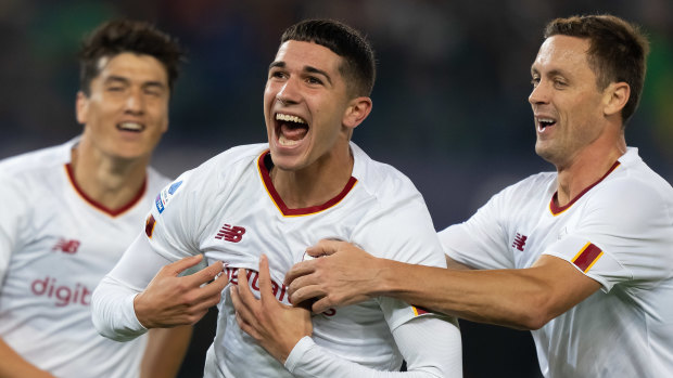 ‘He’s already at the level’: Volpato mounts Socceroos case with goal, assist for Mourinho’s Roma