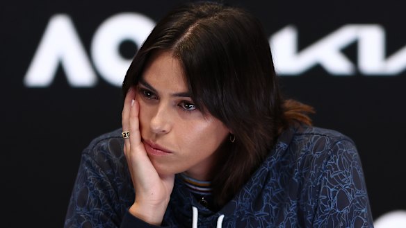A knee injury forced Ajla Tomljanovic out of this year’s Australian Open.