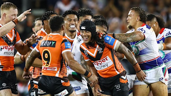 Jarome Luai was at the centre of everything again on Sunday night.