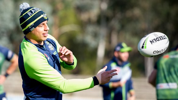Raiders second-rower Joe Tapine failed his fitness test on Wednesday.