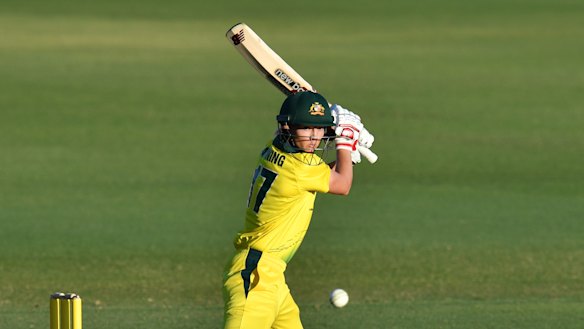 Meg Lanning is back and firing.