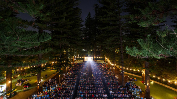 Somerville Auditorium on the grounds of UWA is the home of Lotterywest Films and one of Perth’s iconic summertime entertainment destinations.