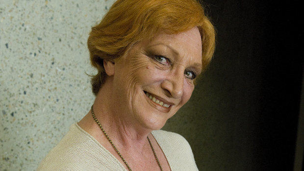 Cornelia Frances, the archetypal "villainess" on Australian television for nearly half a century.
