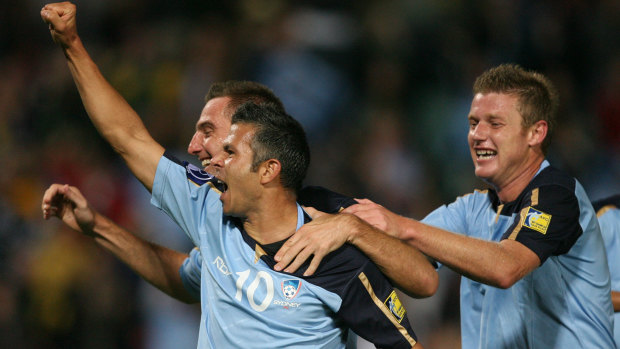 Star to coach: Steve Corica has been with Sydney FC since the club's inception. 
