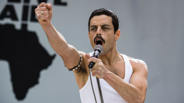 Rami Malek's performance in Bohemian Rhapsody emerged mid-way through awards season as a favourite.