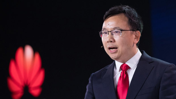 Yang Chaobin, president of 5G product line at Huawei Technologies.