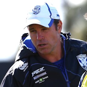 Kelly Egan at the Bulldogs in 2014.