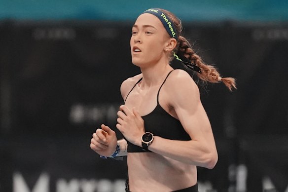 Australian Joanna Wietrzyk took part in HYROX Beijing 2026 on September 12.