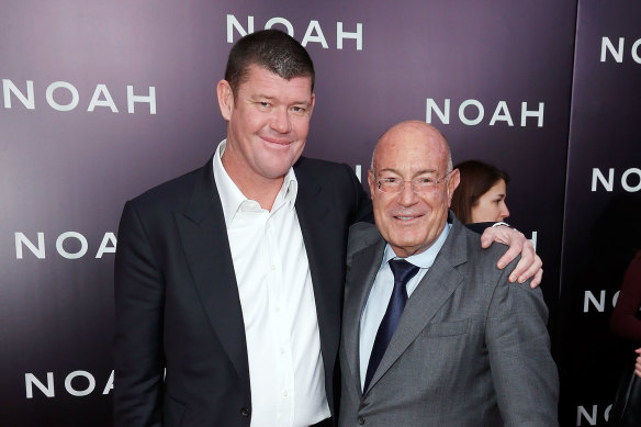 James Packer and Arnon Milchan.