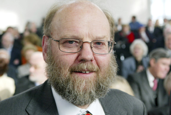 Scottish scientist Ian Wilmut in St Paul’s Church in Frankfurt, Germany, 2005.