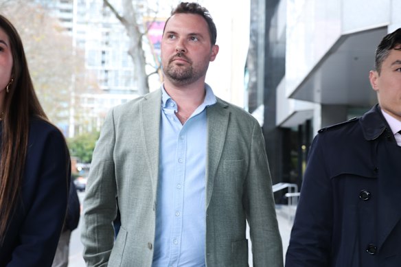 Jeremy Greenwood leaves ICAC on Monday. 