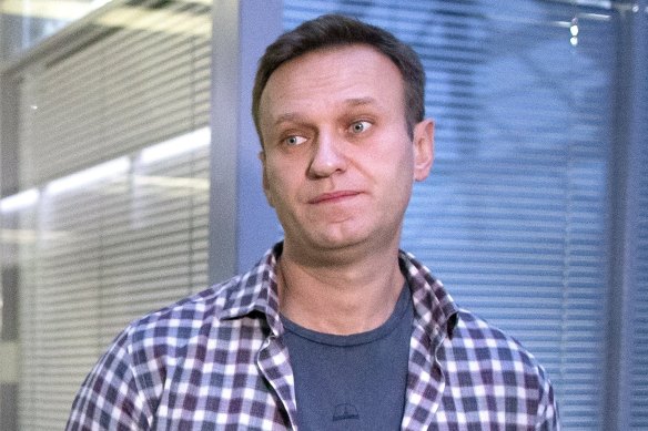 Russian opposition leader Alexei Navalny, pictured in 2019.