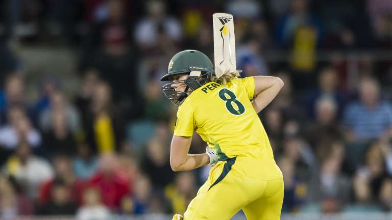 Perry was a rare bright spark for Australia with the bat.