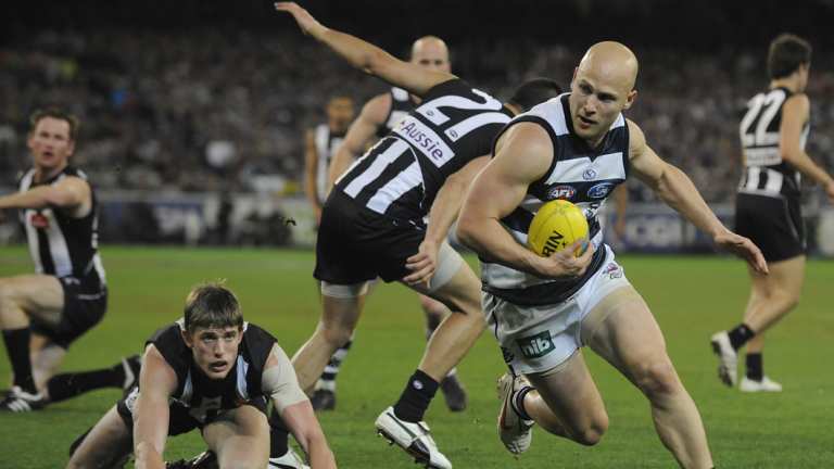 Garry Ablett in the 2007 preliminary final.