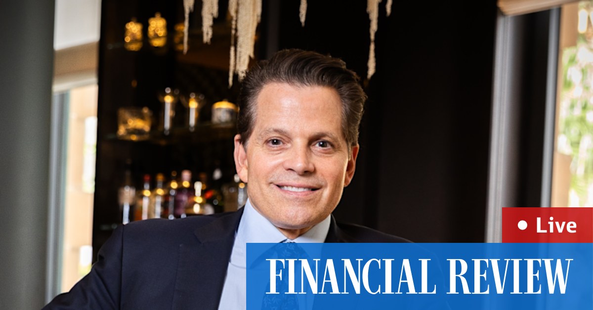 Shares are set to plunge; Tesla sheds near 7pc; Nvidia falls 4pc; bitcoin below $US99k; US rate cut probability briefly seen below 50pc. Follow live.