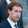 Meta CEO Mark Zuckerberg leaves court last month after testifying in the case.