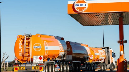 Burk Fuel have 15 locations around the state.
