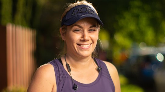 Sarah Mikolas, 36, is considering changing her running schedule.