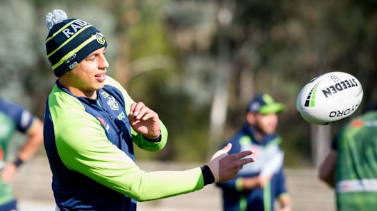 Raiders second-rower Joe Tapine failed his fitness test on Wednesday.