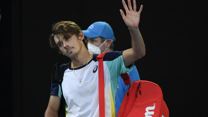 Youthful Italian knocks out last Australian singles man standing