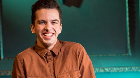 William McKenna is the youngest of four generations to perform at Melbourne's Princess Theatre.