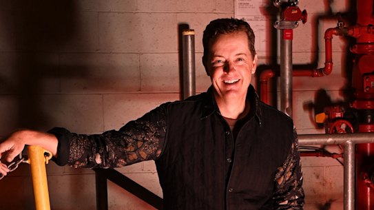 Matthew Reilly on the set of his film Interceptor.