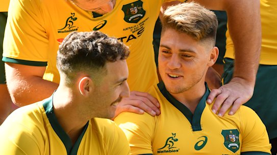 Nic White and James O'Connor are both in the starters against New Zealand this weekend. 