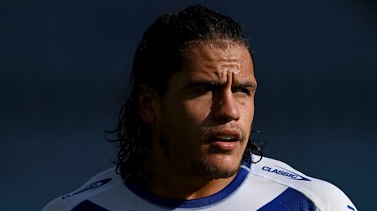 Former Canterbury player Jackson Topine.