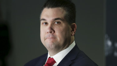 Assistant Treasurer Michael Sukkar worked at the law firm for seven years before entering Parliament.