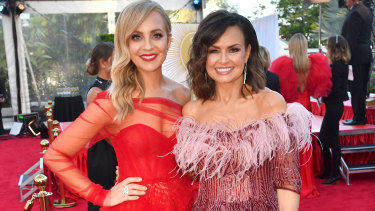 The Project's Carrie Bickmore, left, and Lisa Wilkinson. The Ten show won a Logie for Most Popular Panel or Current Affairs Program.