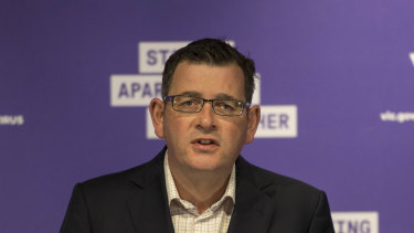 Premier Daniel Andrews has begun easing restrictions for the hospitality industry.