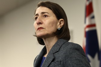 NSW Premier Premier Gladys Berejiklian.