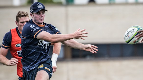 Ryan Lonergan played 15 minutes in his Super Rugby debut almost two years ago.