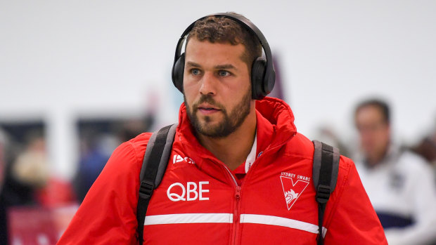 Game day: The Swans will give Lance Franklin until the last minute to face the Hawks.
