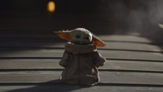 Baby Yoda's attraction seems all there on the surface. If you're an adult, you want to nurture him; if you're a child, you want to play with him.