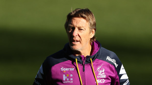 The Storm have laughed off claims Craig Bellamy could coach the Broncos next season.