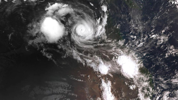 Tropical Cyclone Owen is rapidly gathering strength over the warm waters of the Gulf of Carpentaria.