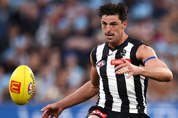 Collingwood veteran Scott Pendlebury.