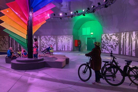 Fyllingsdalstunnelen, the world’s longest bicycle and pedestrian tunnel.