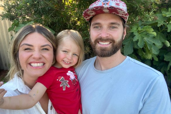 Natalia Cooper with Husband Carl Fox and son Ezra, 2.