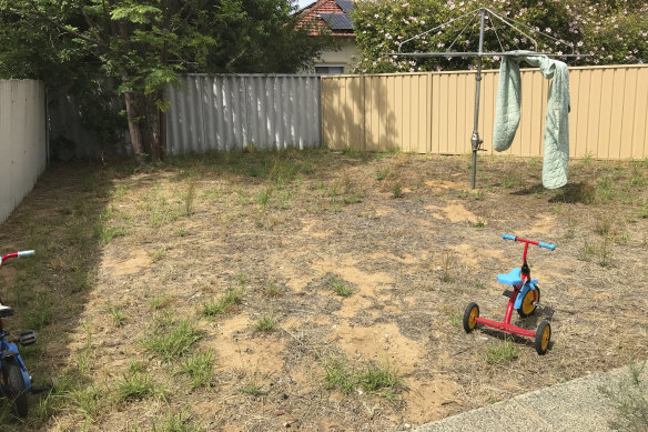 Before the makeover.