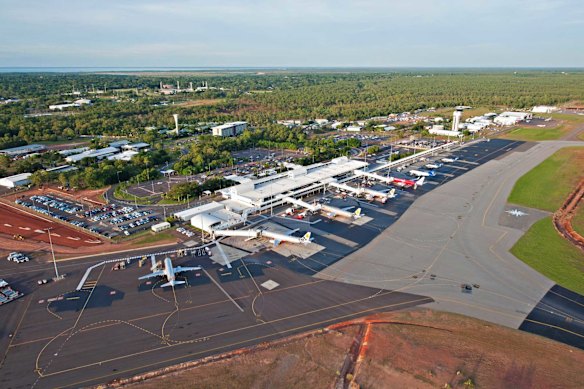 Darwin International Airport is strict about not opening check-in counters until about two hours before flights.