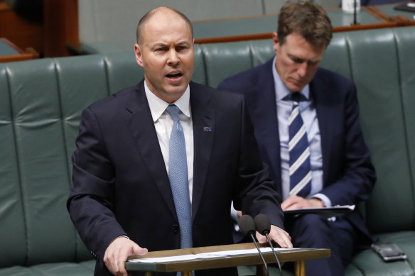 Josh Frydenberg hands down the 2020-21 budget which contained a one year extension of the low and middle income tax offset. The offset ends in 2021-22.