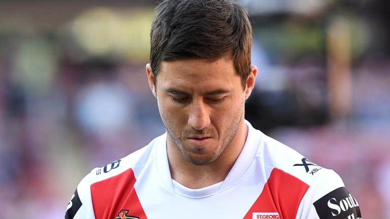 Spotlight: Dragons halfback Ben Hunt sought help for the torrent of criticism he has endured.