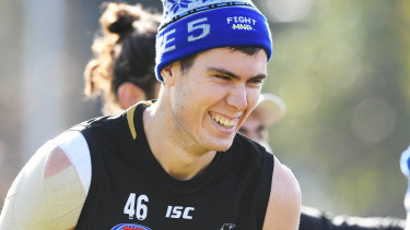Collingwood's big Texan Mason Cox has had the biggest impact of any American who has tried to play AFL.