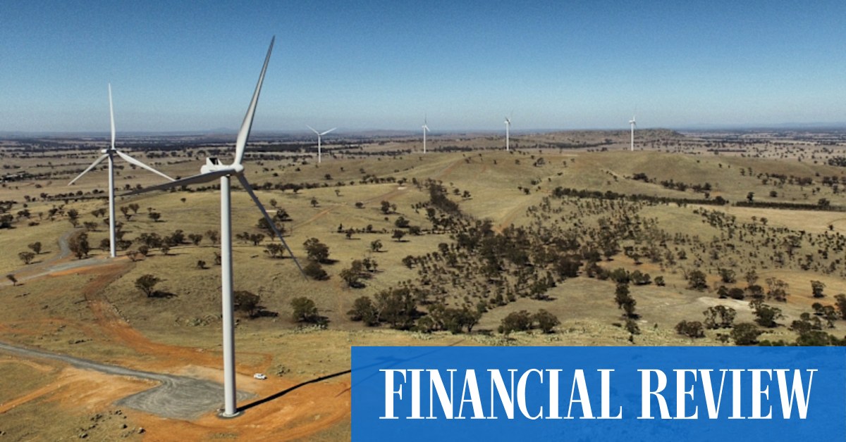 Renewable energy: Windlab ponders its future as Andrew Forrest weighs his options of putting it together with Squadron Energy - Vimarsana News